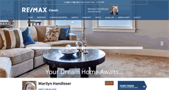 Desktop Screenshot of marilynhandloser.com
